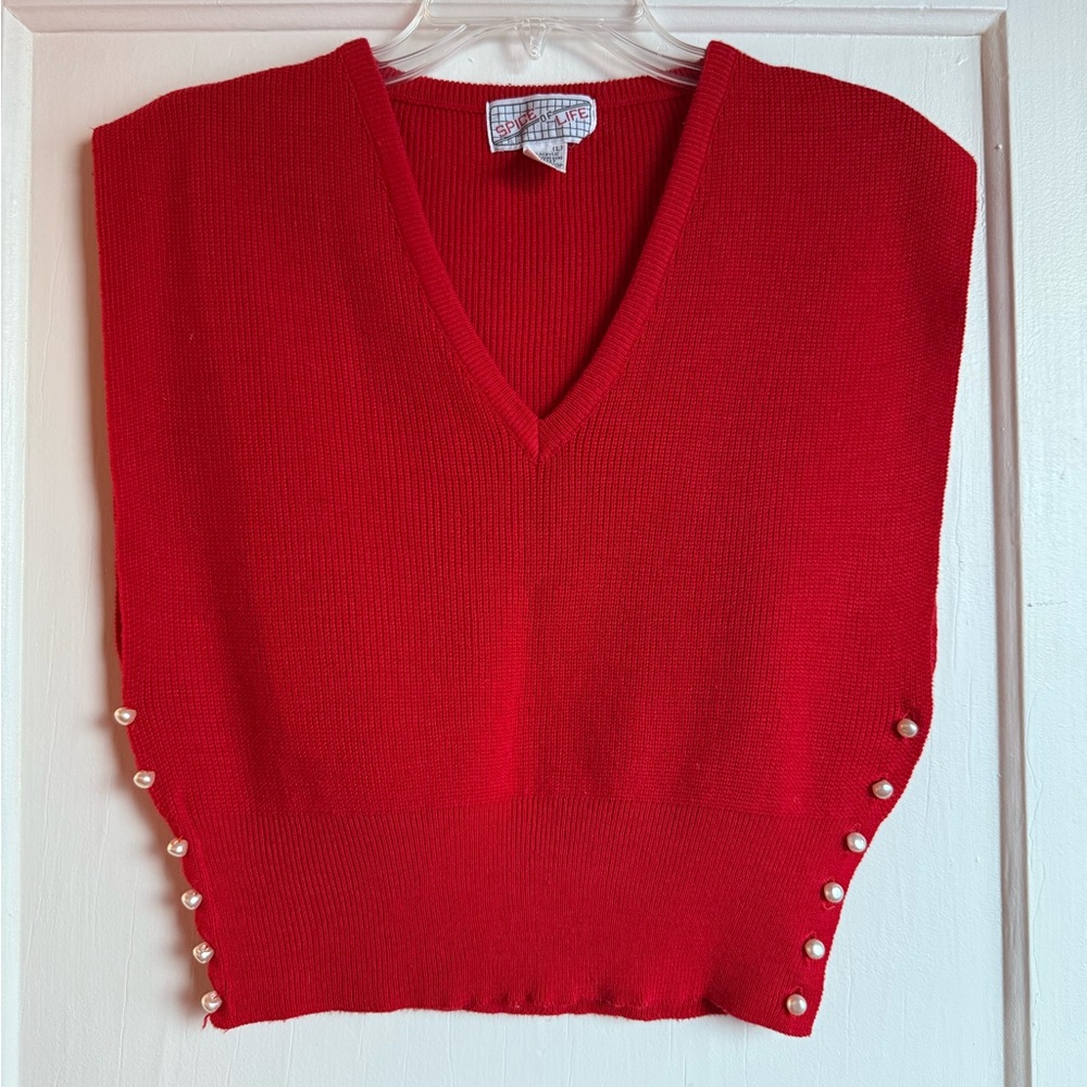 Vintage sweater vest